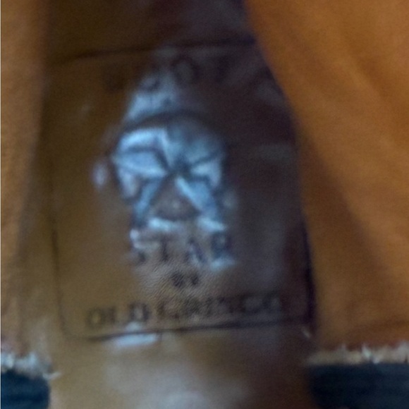 Old Gringo Black Studded Leather Western Ankle Boots - Picture 7 of 7